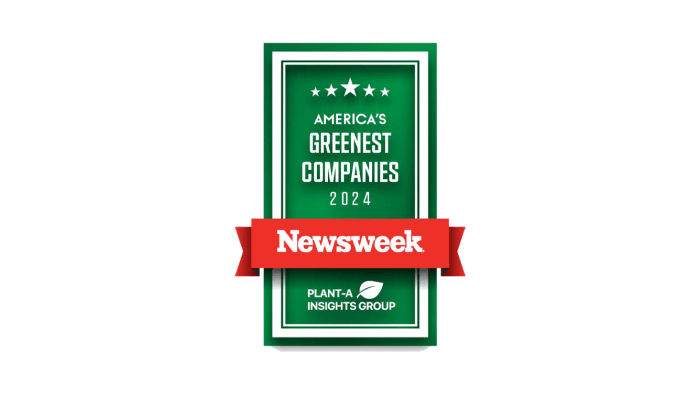 Newsweek's Greenest Companies of 2024 logo